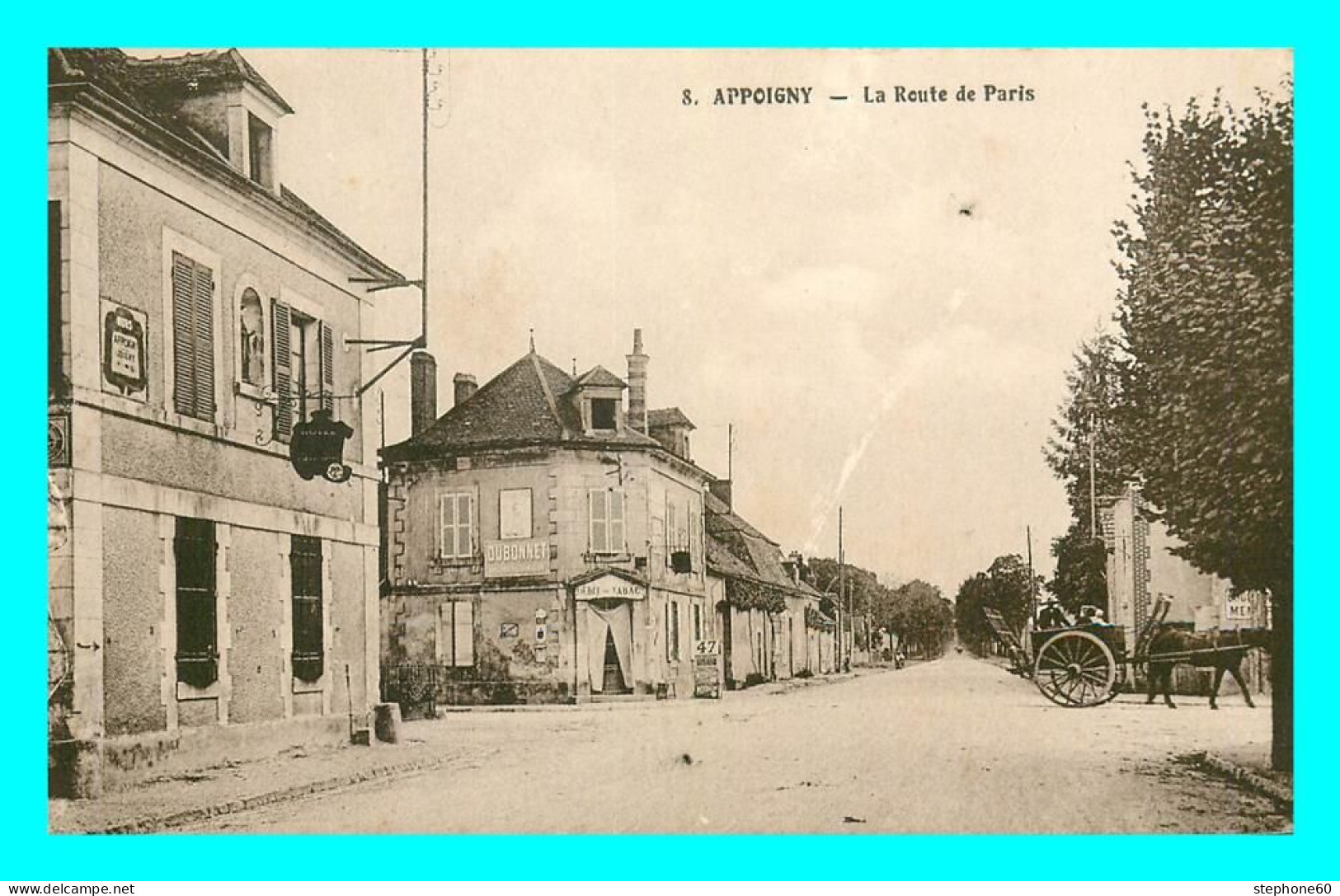 A780 / 067 89 - APPOIGNY La Route De Paris - Appoigny