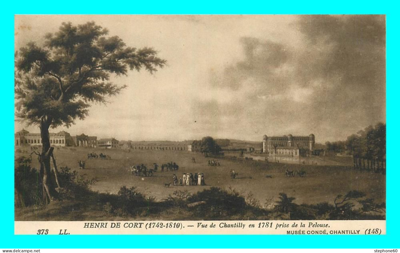 A780 / 235 60 - CHANTILLY Henri De CORT Chantilly En 1781 - Chantilly