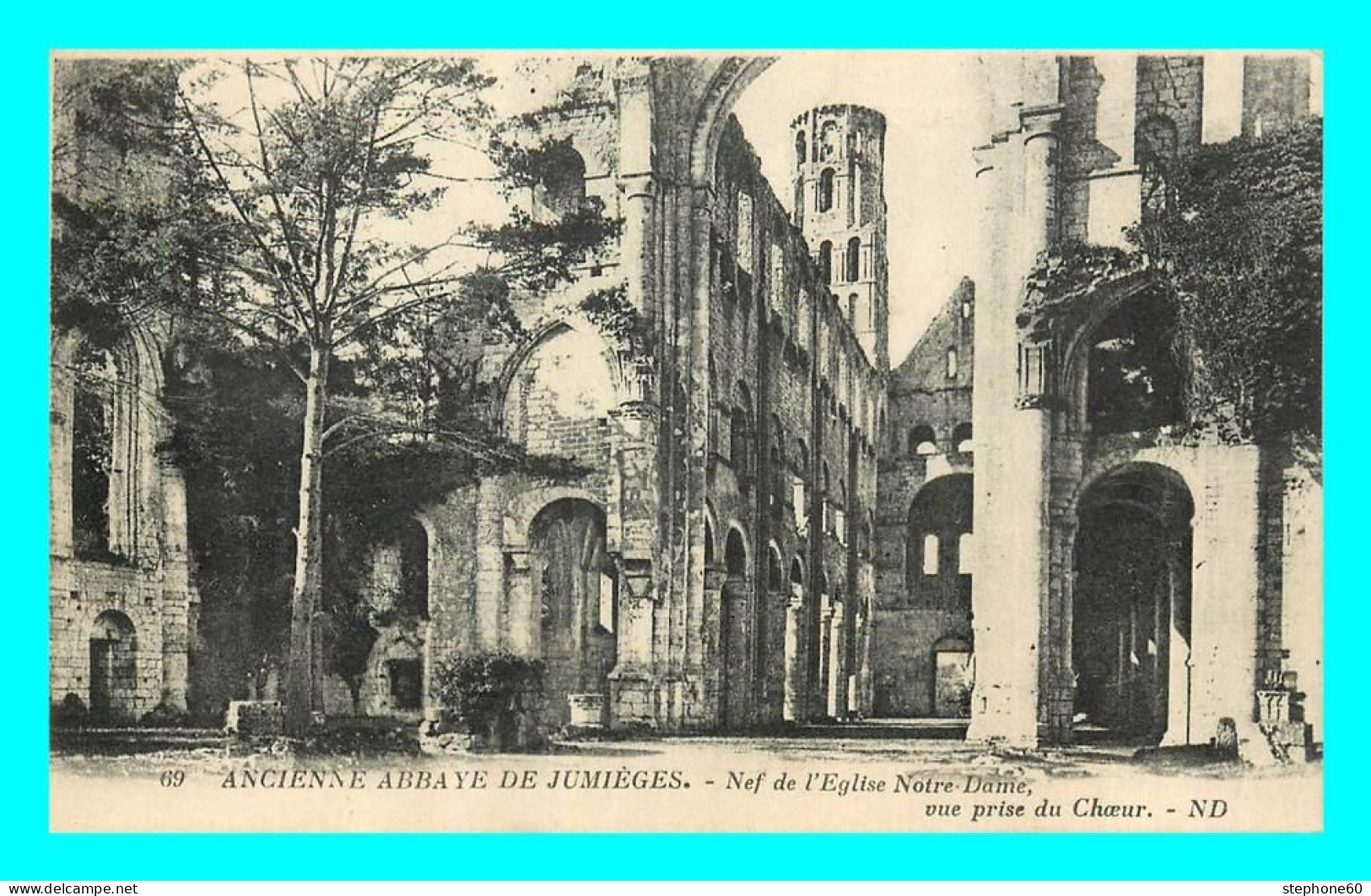 A776 / 321 76 - JUMIEGES Ancienne Abbaye Nef De L'Eglise Notre Dame - Jumieges