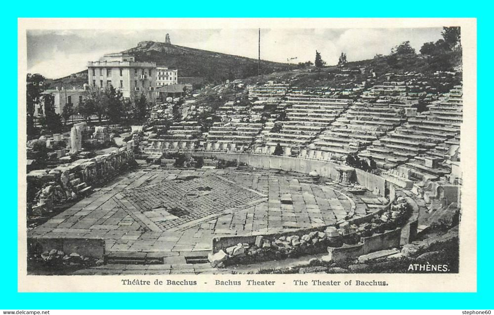 A776 / 323 GRECE Athenes Theatre De Bacchus - Grecia