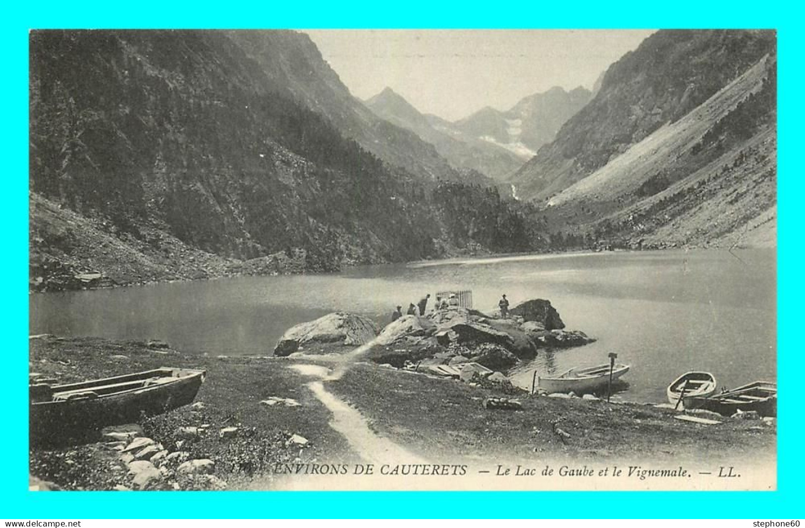 A776 / 331 65 - Env Cauterets Lac De Gaube Et Le Vignemale - Autres & Non Classés