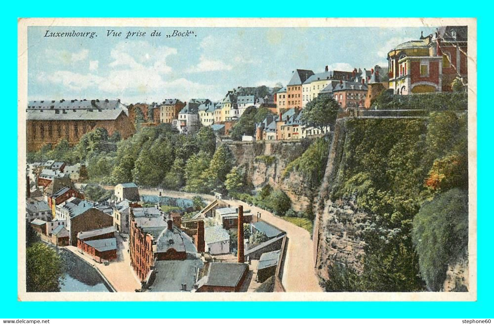 A777 / 041 Luxembourg Vue Prise Du Bock - Luxembourg - Ville