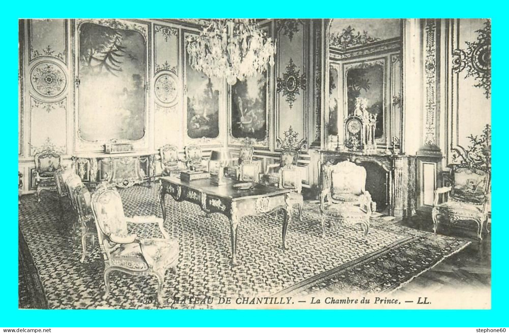 A777 / 119 60 - CHANTILLY Chateau Chambre Du Prince - Chantilly