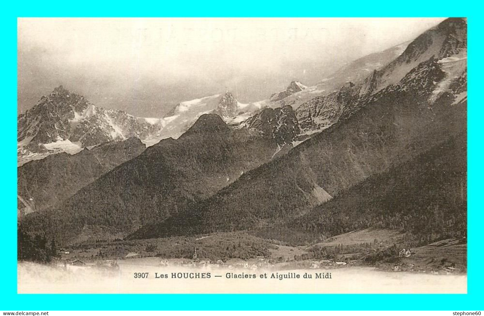 A777 / 131 74 - LES HOUCHES Glaciers Et Aiguille Du Midi - Les Houches