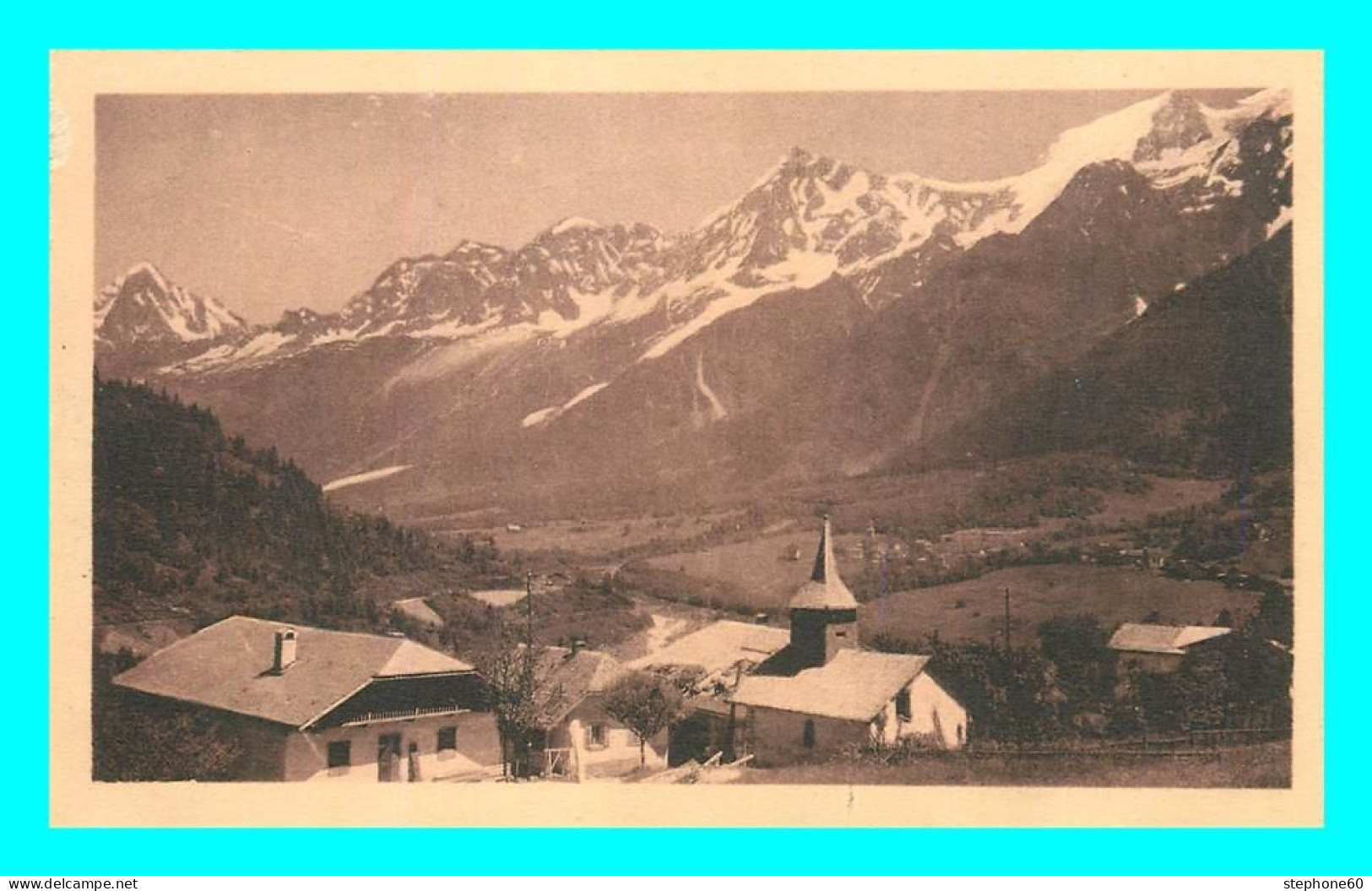 A777 / 133 74 - LES HOUCHES Vue Générale Et Chapelle De Fouilly - Les Houches