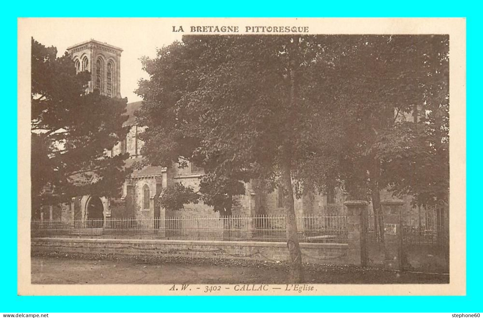 A782 / 225 22 - CALLAC Eglise - Callac