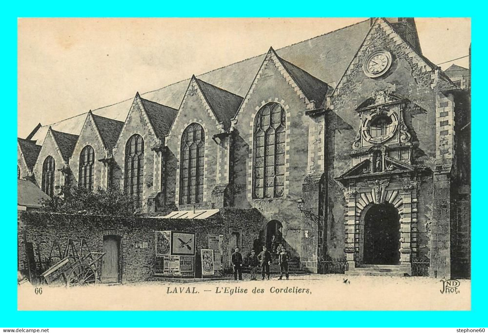 A782 / 211 38 - LAVAL Église Des Cordeliers - Laval