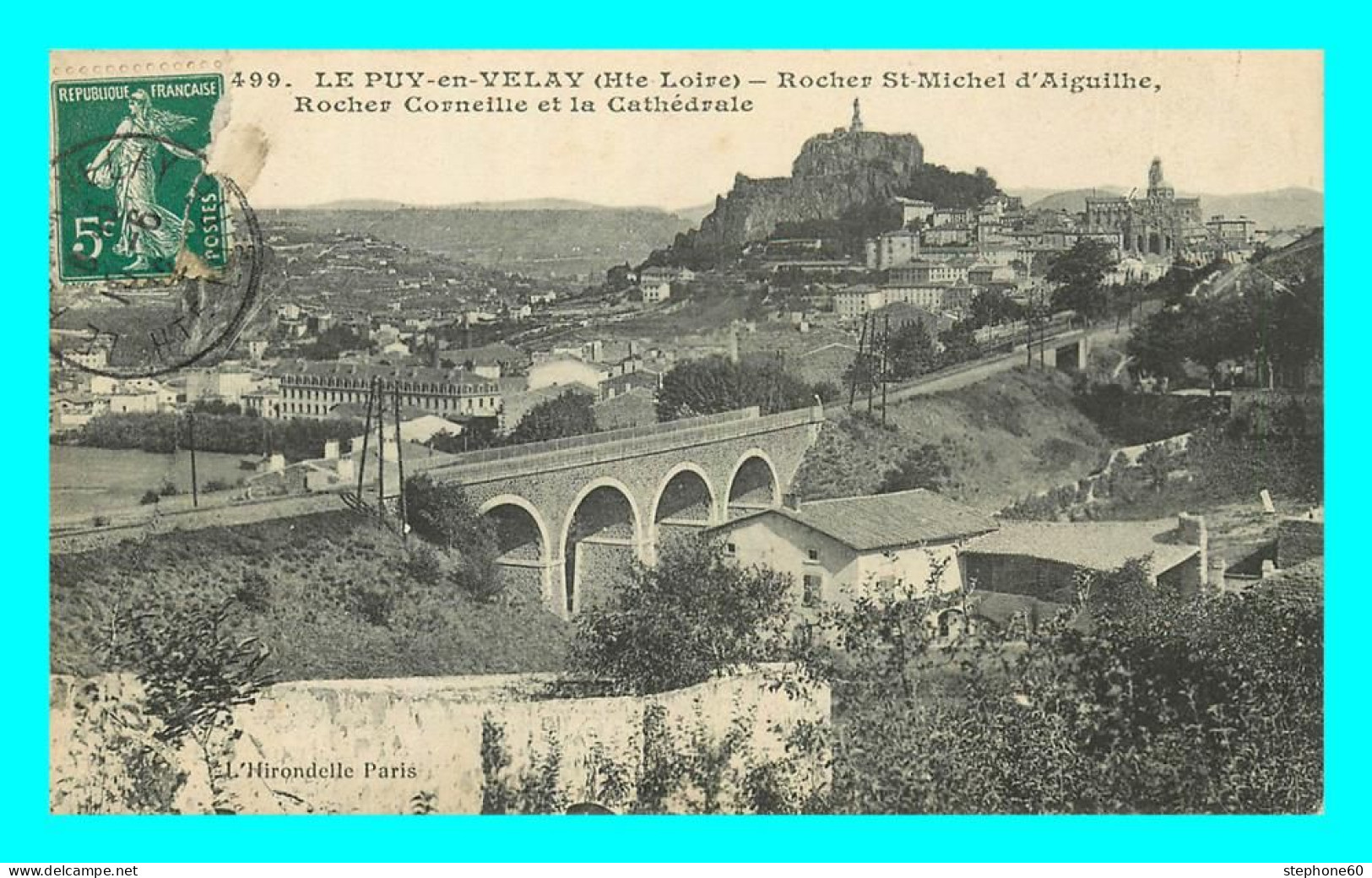 A782 / 165 43 - LE PUY EN VELAY Rocher Saint-Michel D'Aiguilhe - Le Puy En Velay