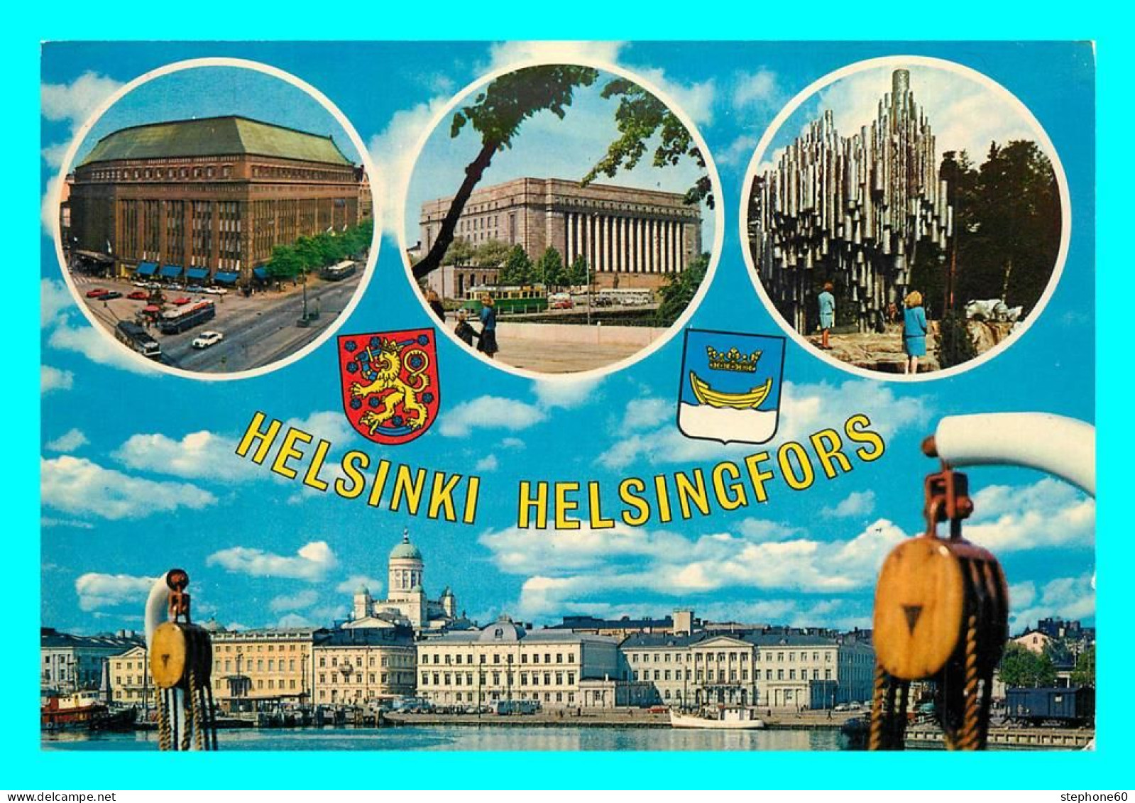 A779 / 053 FINLANDE SUOMI FINLAND Helsinki Helsingfors Multivues - Finlandia