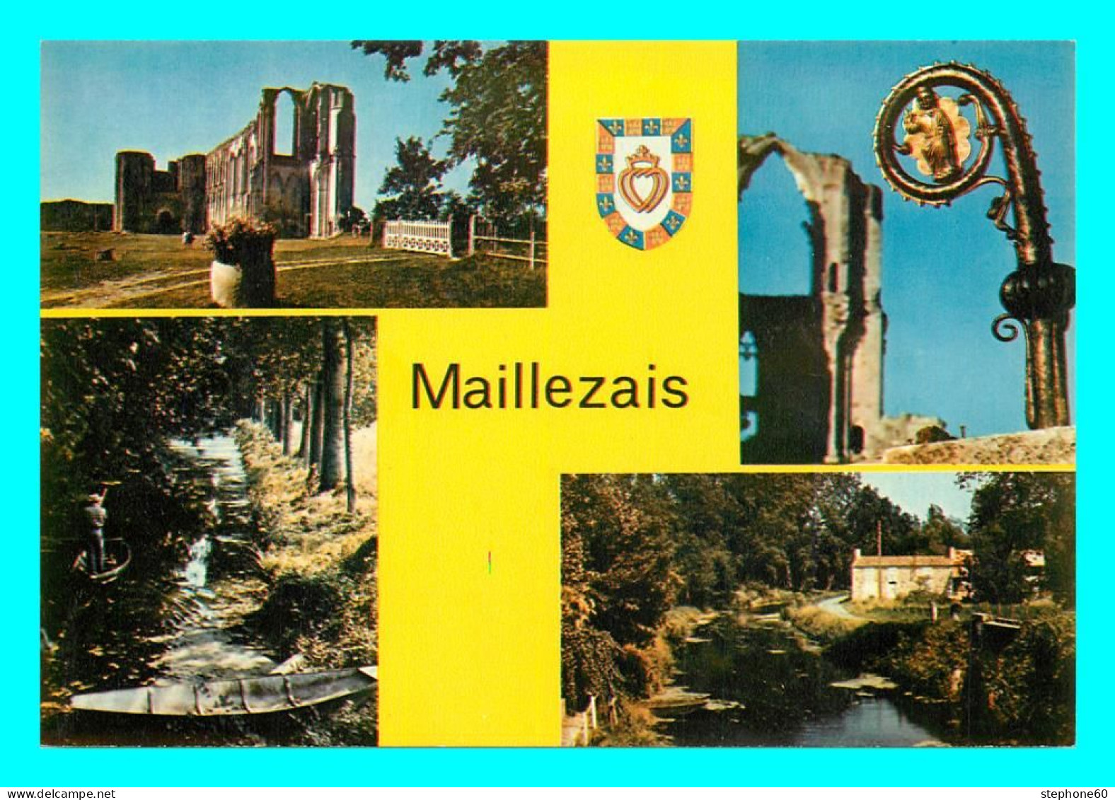 A779 / 177 85 - MAILLEZAIS Abbaye Saint Pierre Multivues - Maillezais