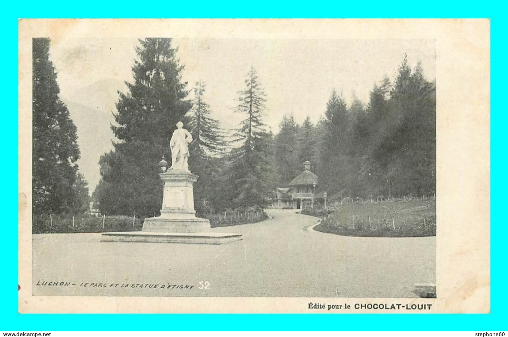 A780 / 177 31 - LUCHON Le Parc Et La Statue D'Étigny - Luchon