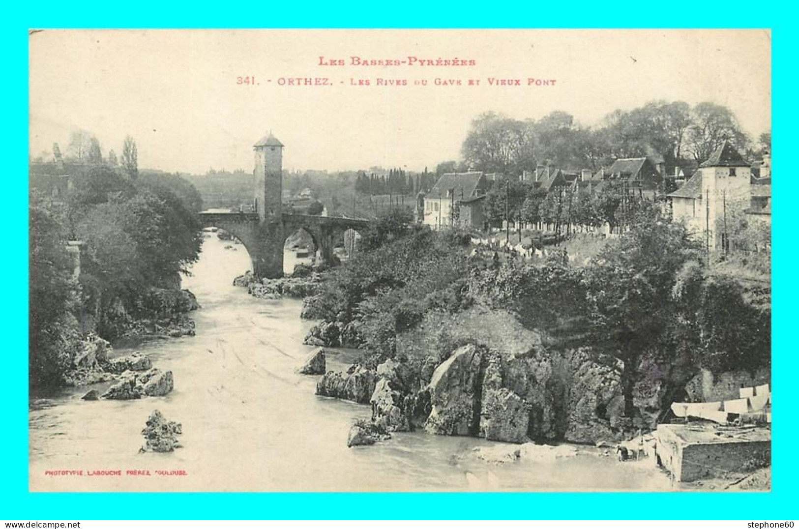 A784 / 271 64 - ORTHEZ Rives Du Gave Et Vieux Pont - Orthez