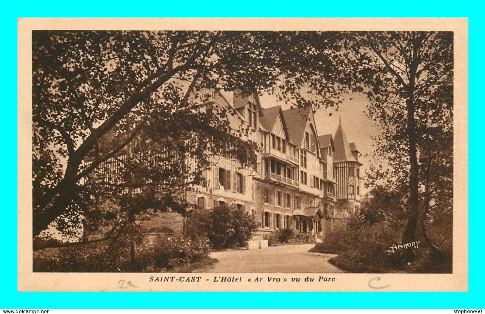 A784 / 331 22 - SAINT CAST Hotel Ar Vro Vu Du Parc - Saint-Cast-le-Guildo