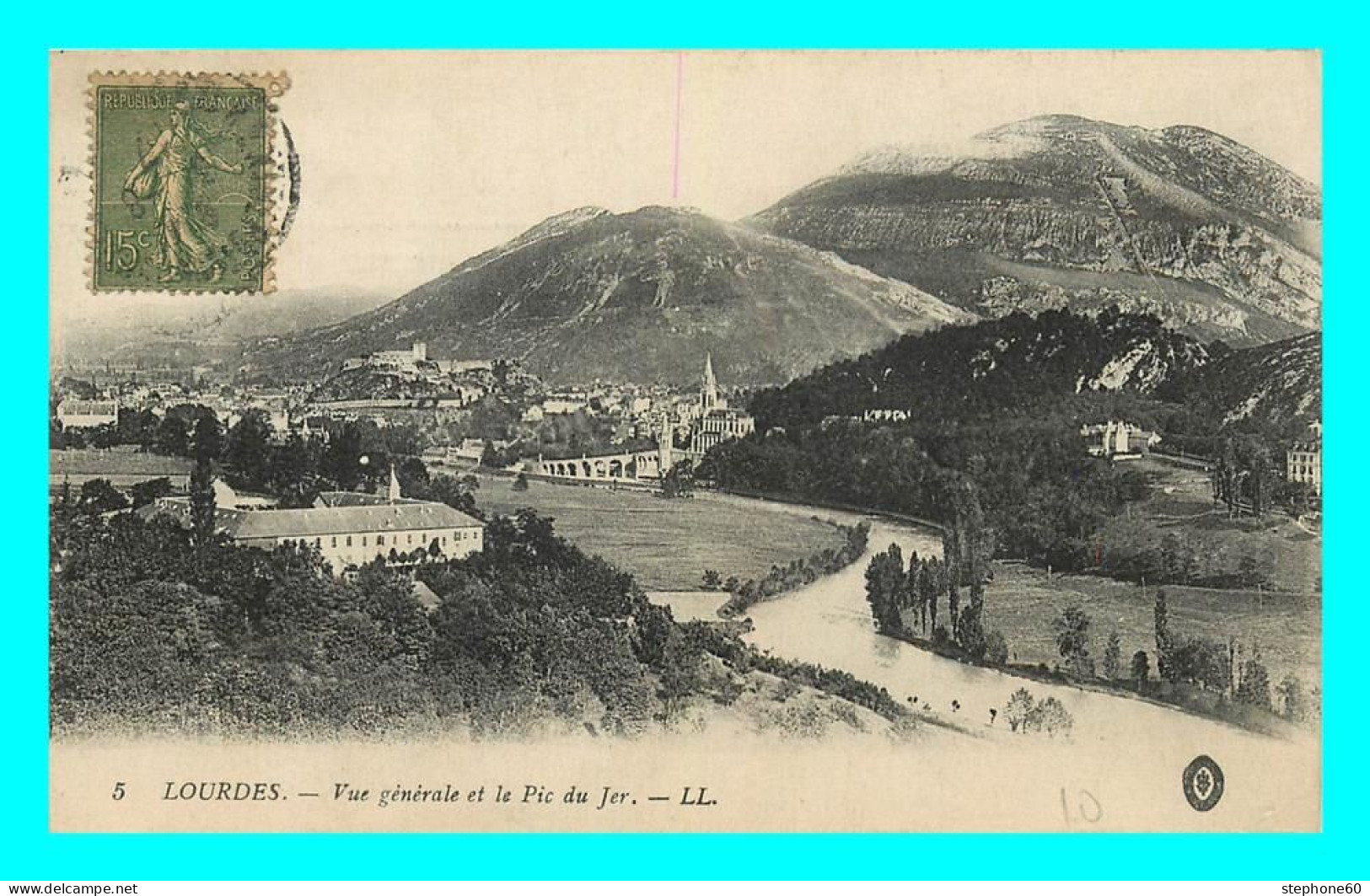 A780 / 401 65 - LOURDES Vue Générale Et Pic Du Jer - Lourdes