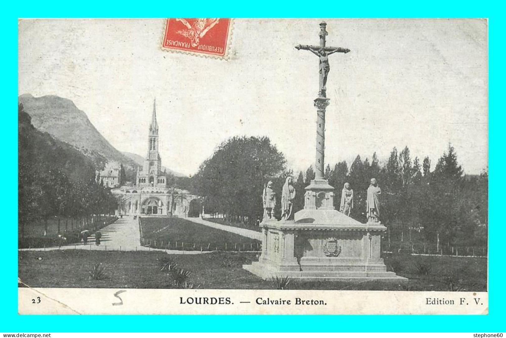 A780 / 409 65 - LOURDES Calvaire Breton - Lourdes