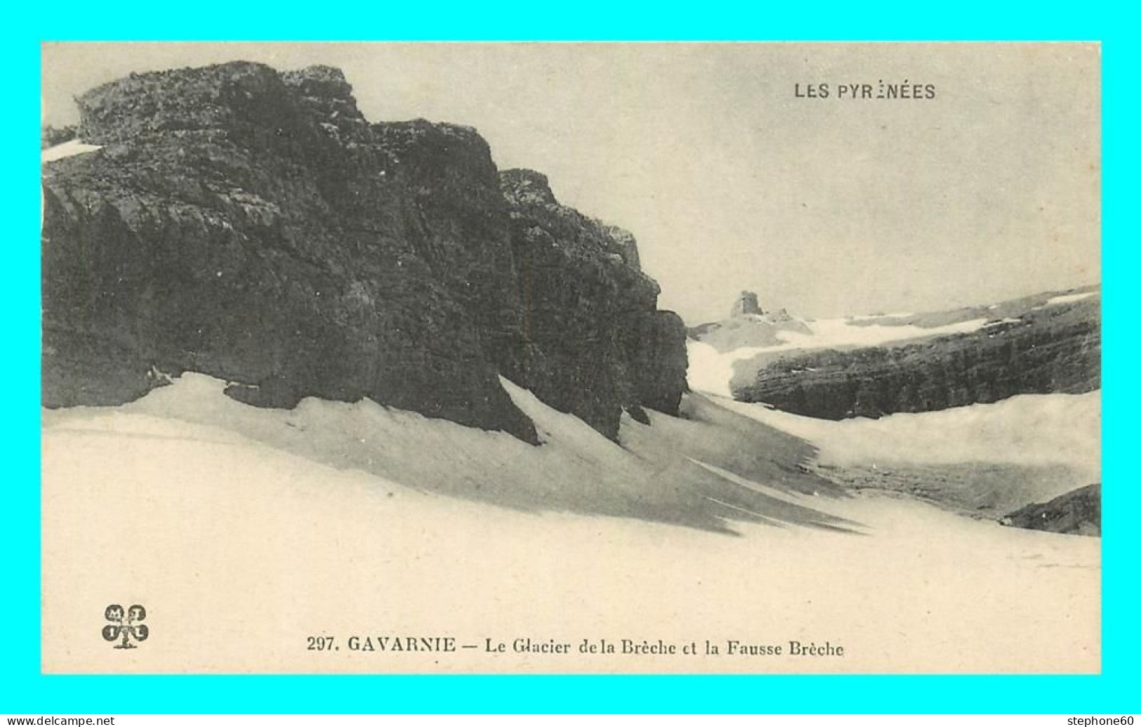 A780 / 433 65 - GAVARNIE Glacier De La Breche Et La Fausse Breche - Gavarnie