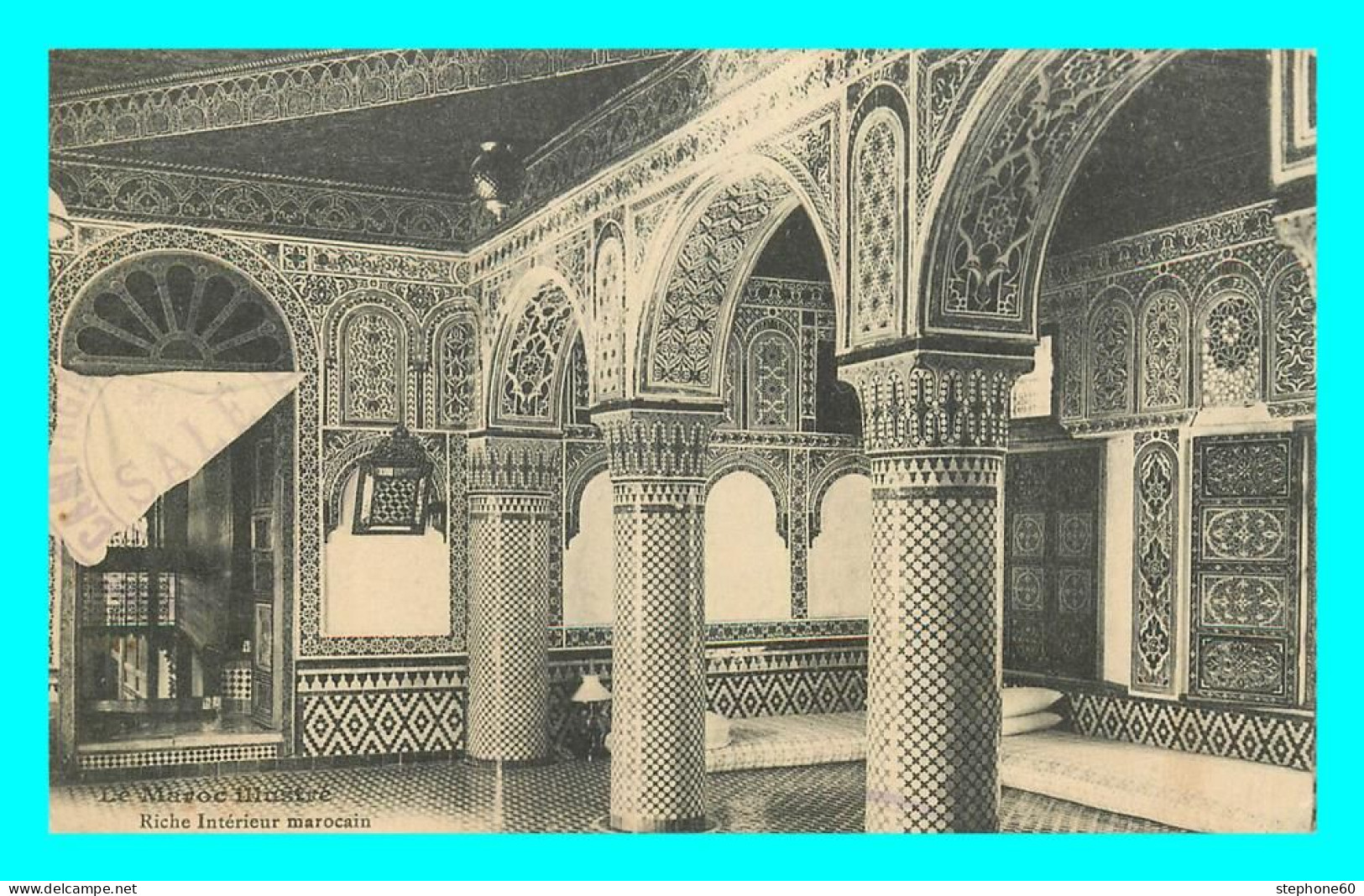 A781 / 321 MAROC Illustré Riche Intérieur Marocain - Altri & Non Classificati