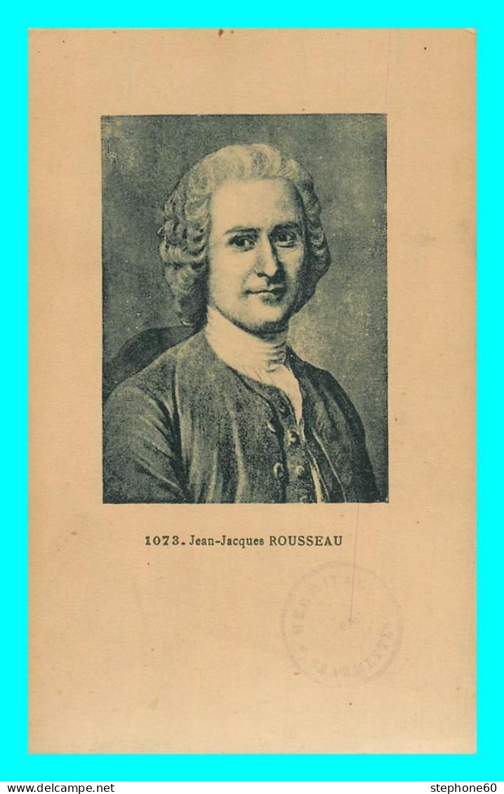 A781 / 445 Jean Jacques ROUSSEAU - Historical Famous People