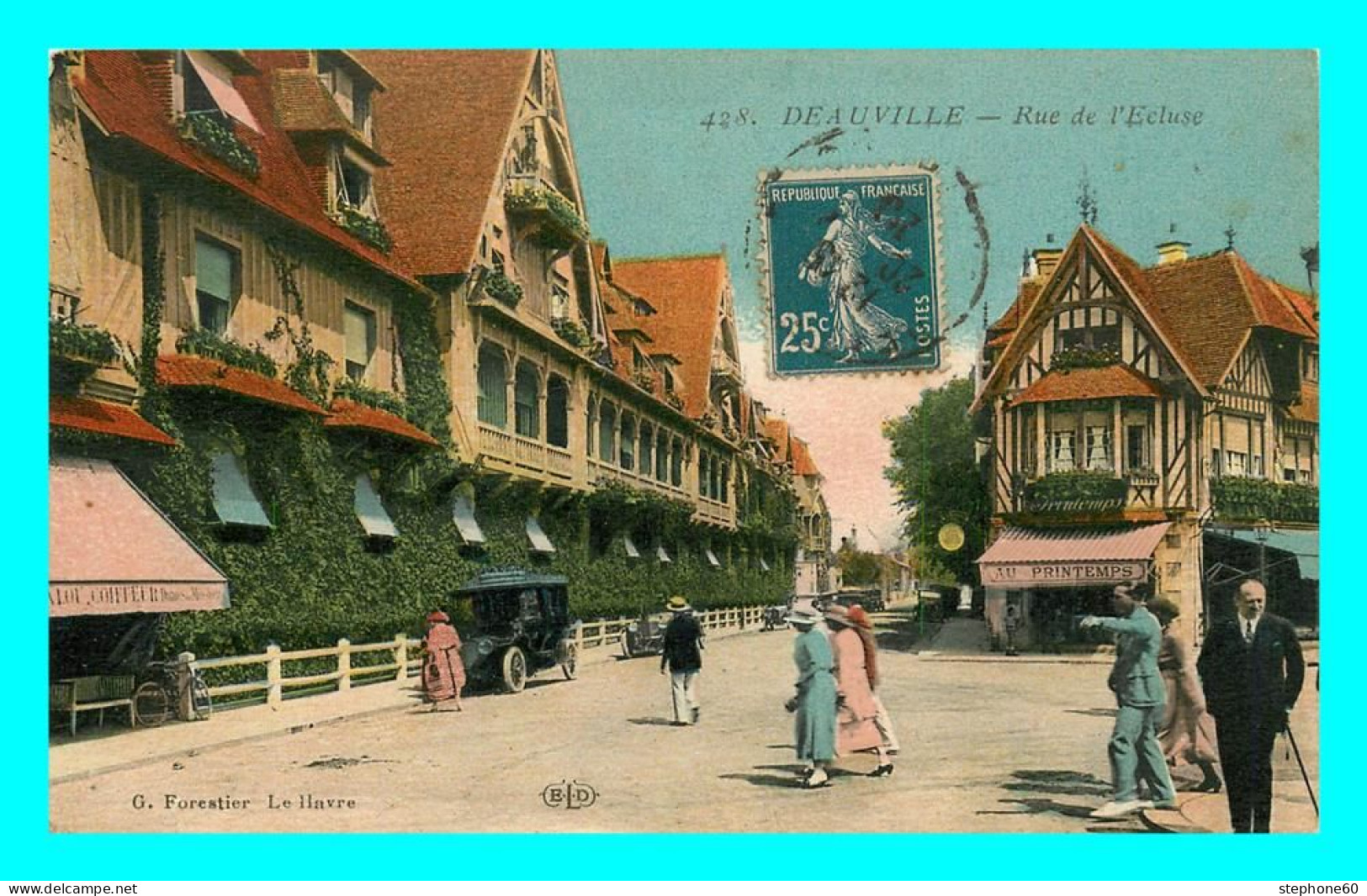 A781 / 223 14 - DEAUVILLE Rue De L'Écluse - Deauville