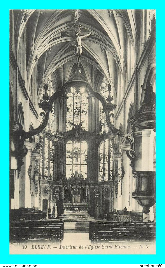 A781 / 531 76 - ELBEUF Intérieur De L'Eglise Saint Etienne - Elbeuf