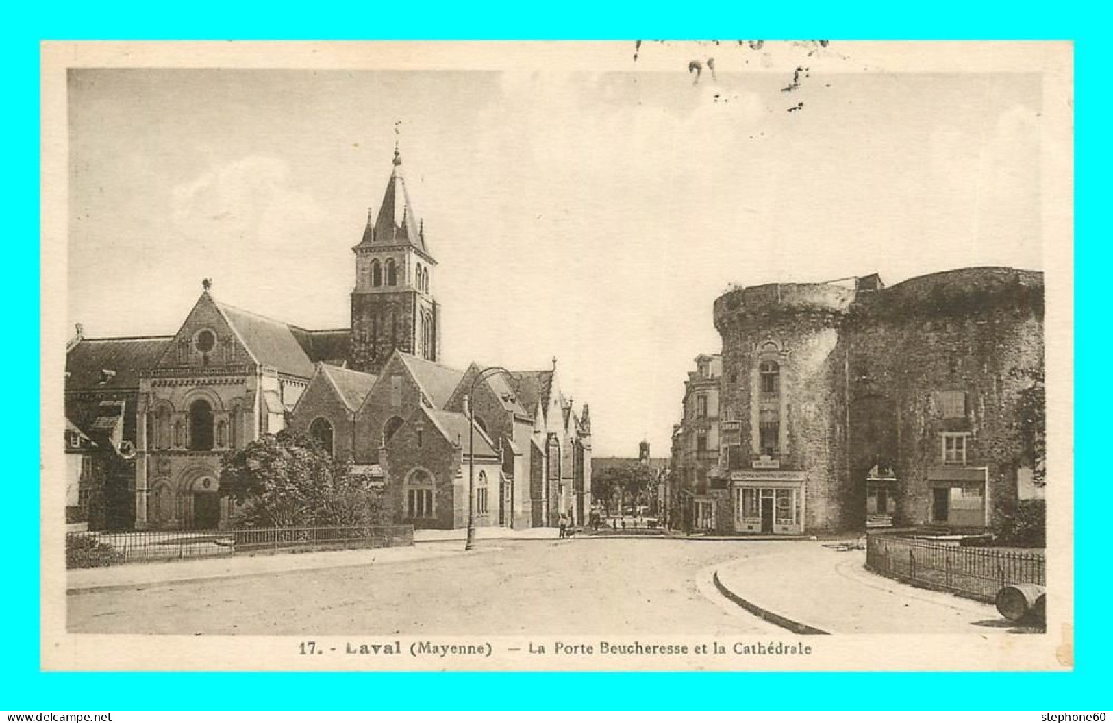 A782 / 321 38 - LAVAL Porte Beucheresse Et Cathédrale - Laval