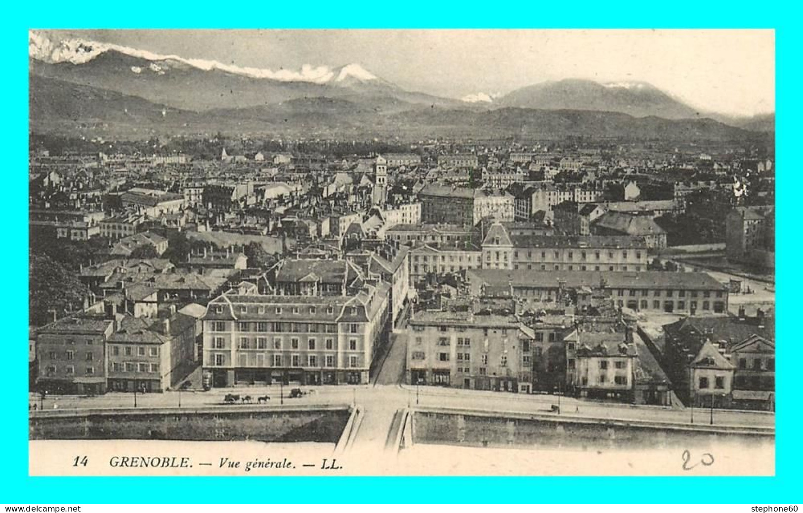 A782 / 071 38 - GRENOBLE Vue Générale - Grenoble