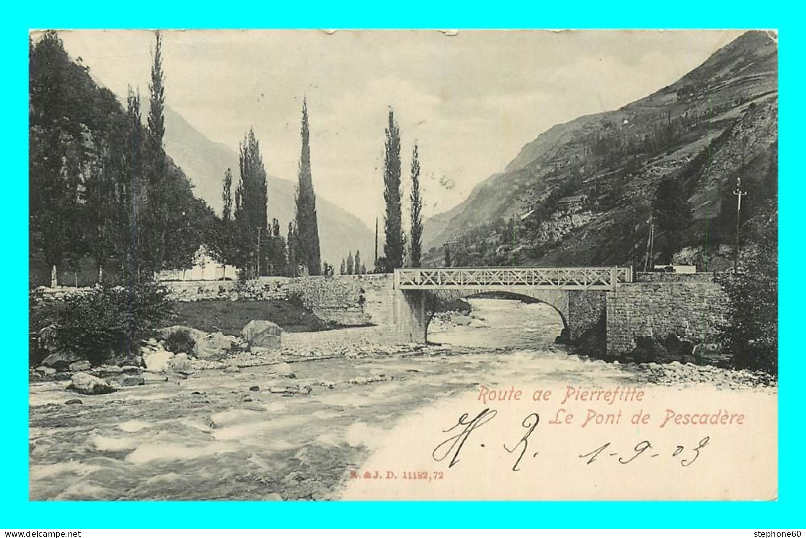 A782 / 365 65 - Route De PIERREFITTE Pont De Pescadere - Autres & Non Classés