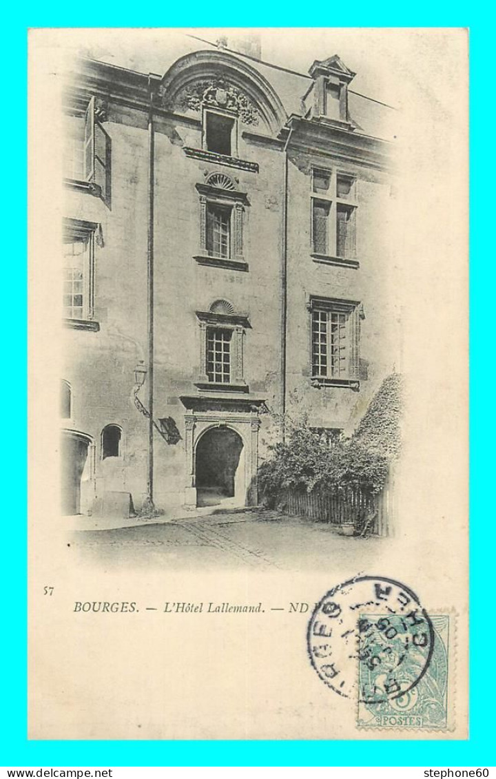 A782 / 553 18 - BOURGES Hotel Lallemant - Bourges