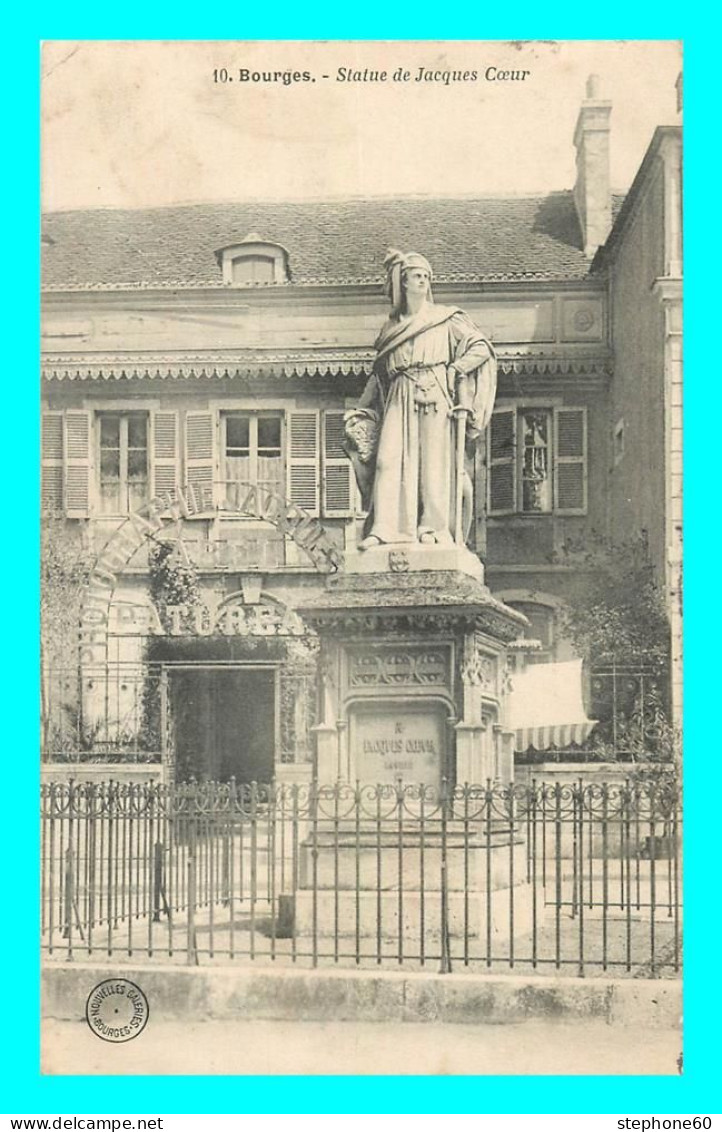 A782 / 559 18 - BOURGES Statue De Jacques Coeur - Bourges