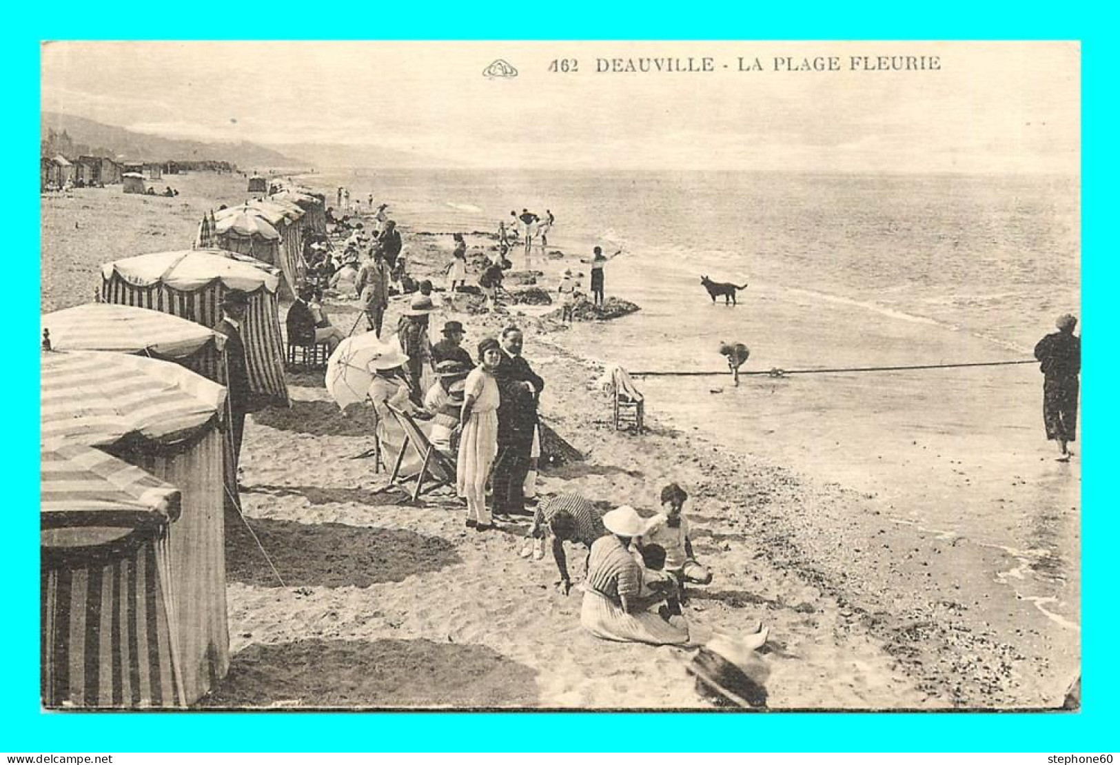 A782 / 439 14 - DEAUVILLE La Plage Fleurie - Deauville