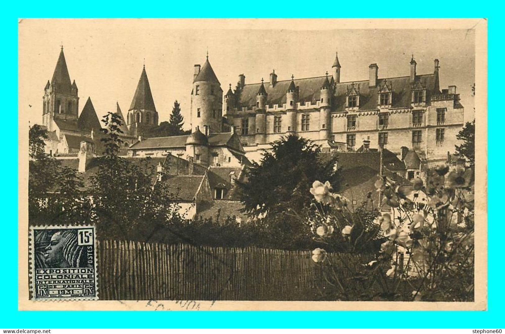 A786 / 499 37 - LOCHES Chateau Vue Générale - Loches