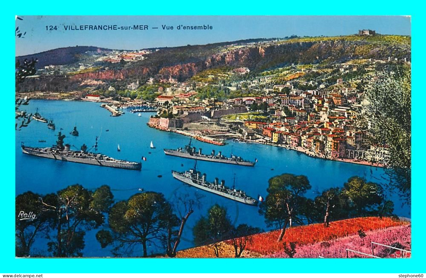 A783 / 137 06 - VILLEFRANCHE SUR MER Vue D'ensemble - Villefranche-sur-Mer