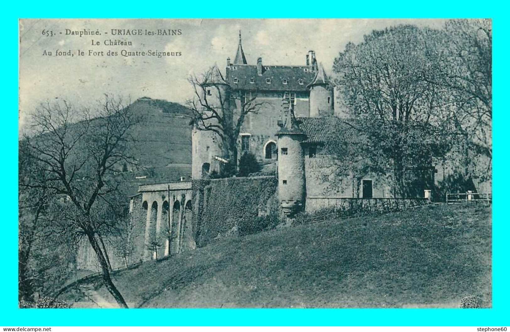 A787 / 047 38 - URIAGE Les BAINS Chateau - Uriage