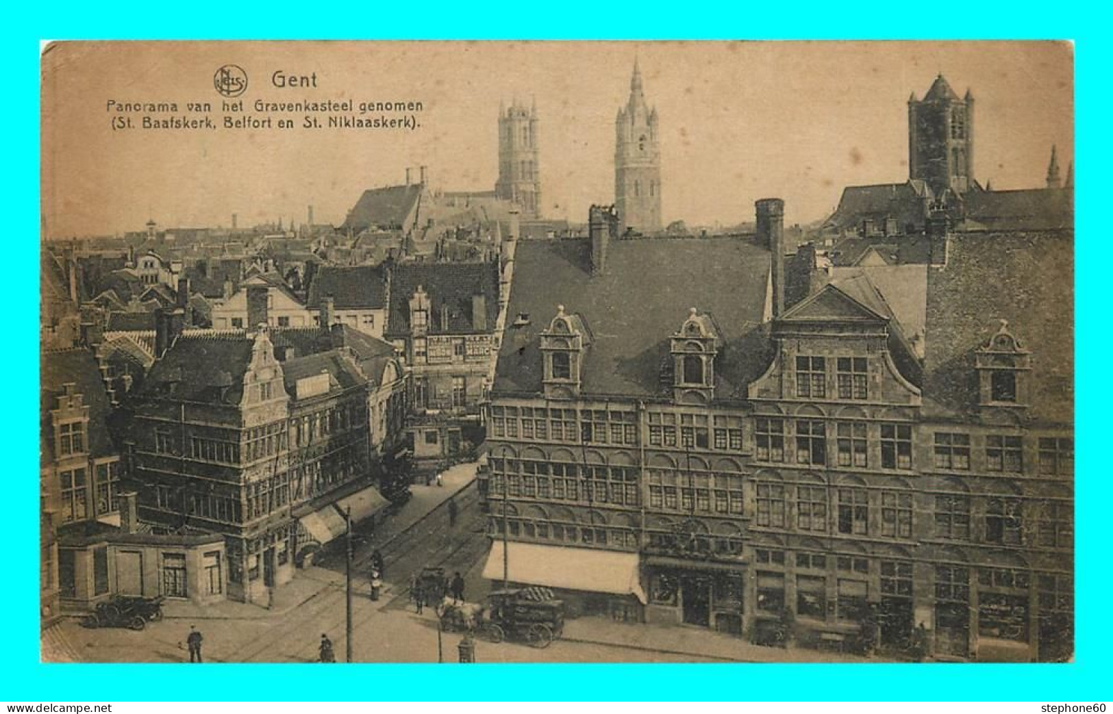 A784 / 155 GENT Gand Panorama ( Timbre ) - Gent