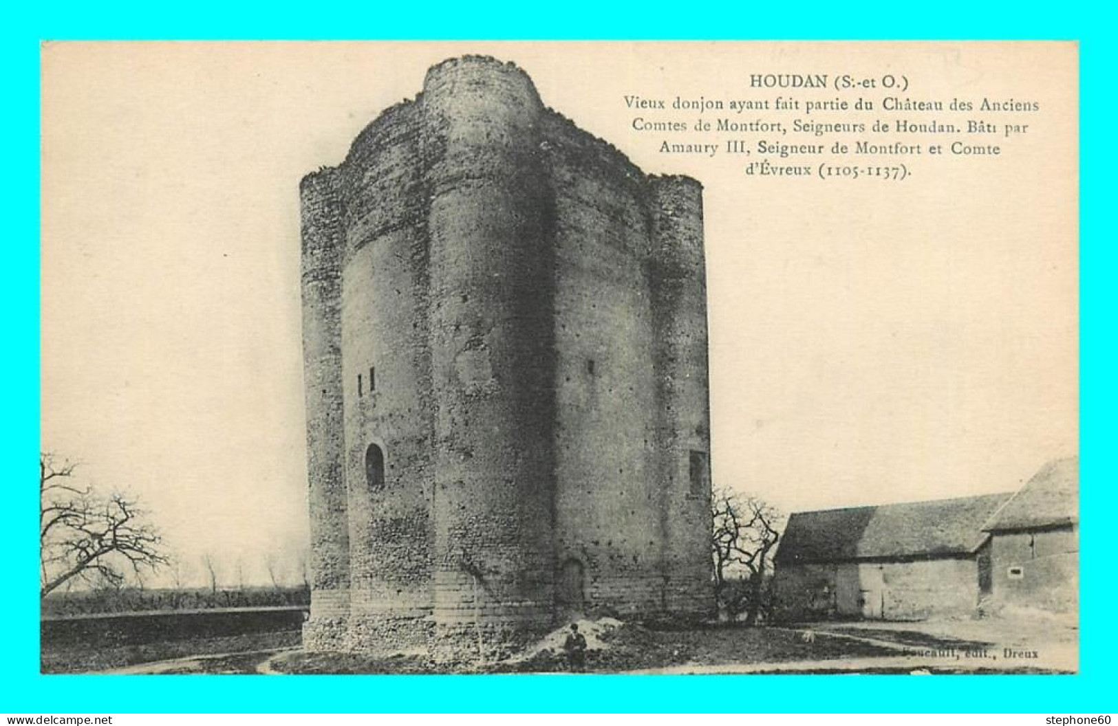 A784 / 099 78 - HOUDAN Vieux Donjon - Houdan