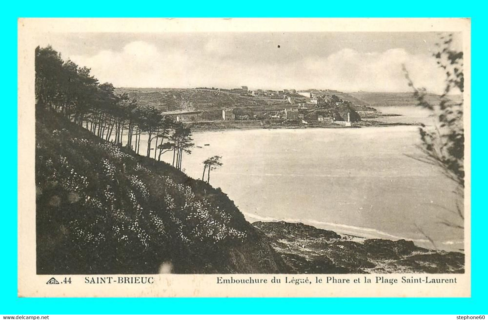 A784 / 069 22 - SAINT BRIEUC Embouchure Du Légué ( Timbre N° 513 Seul Sur Lettre ) - Saint-Brieuc