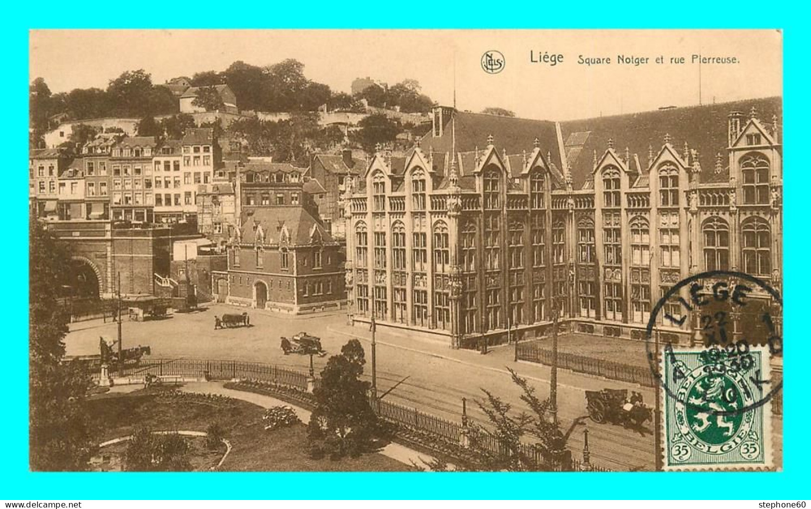 A785 / 087 LIEGE Square Nolger Et Rue Pierreuse - Autres & Non Classés