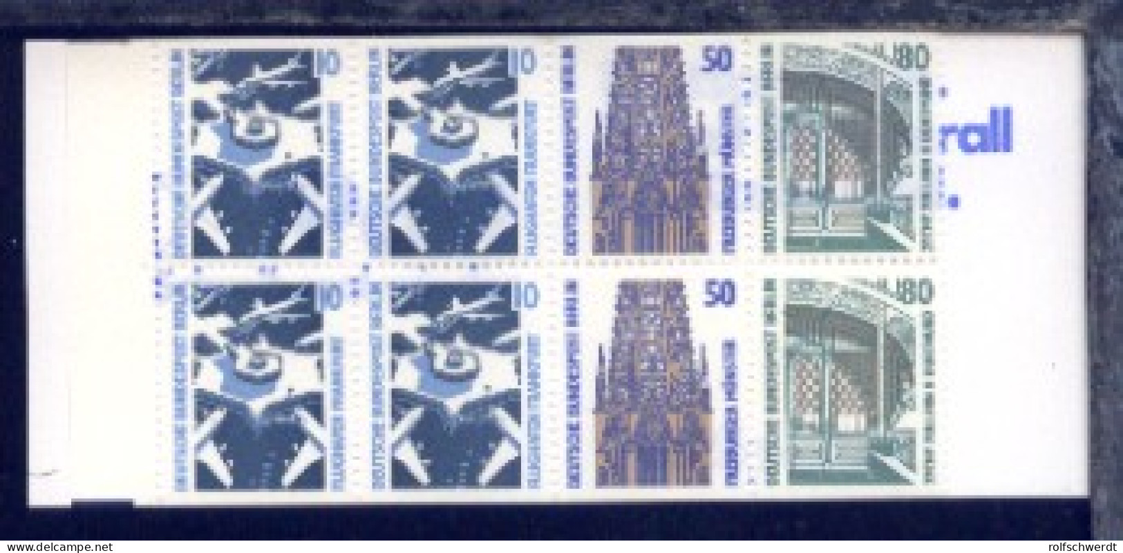 Sehenswürdigkeiten 1989 - Postzegelboekjes