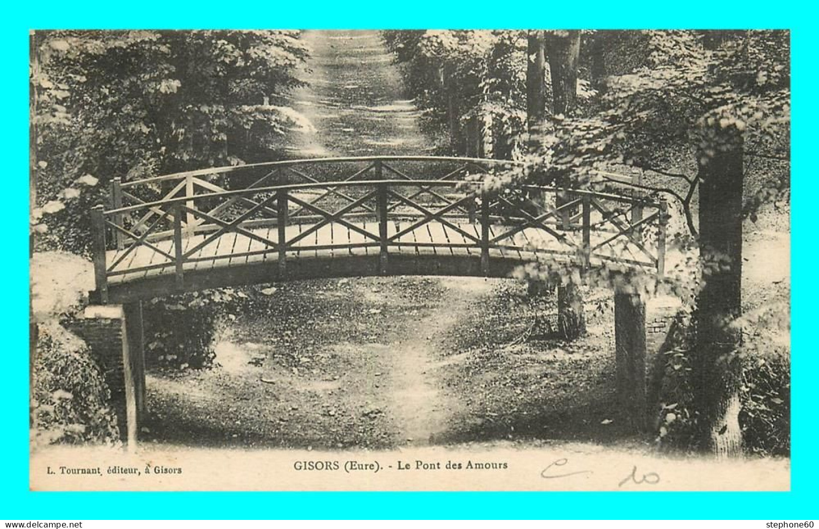 A785 / 189 27 - GISORS Le Pont Des Amours - Gisors