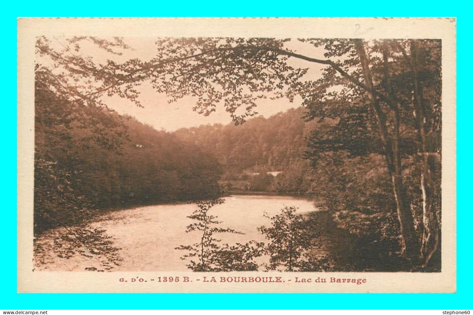 A790 / 451 63 - LA BOURBOULE Lac Du Barrage - La Bourboule