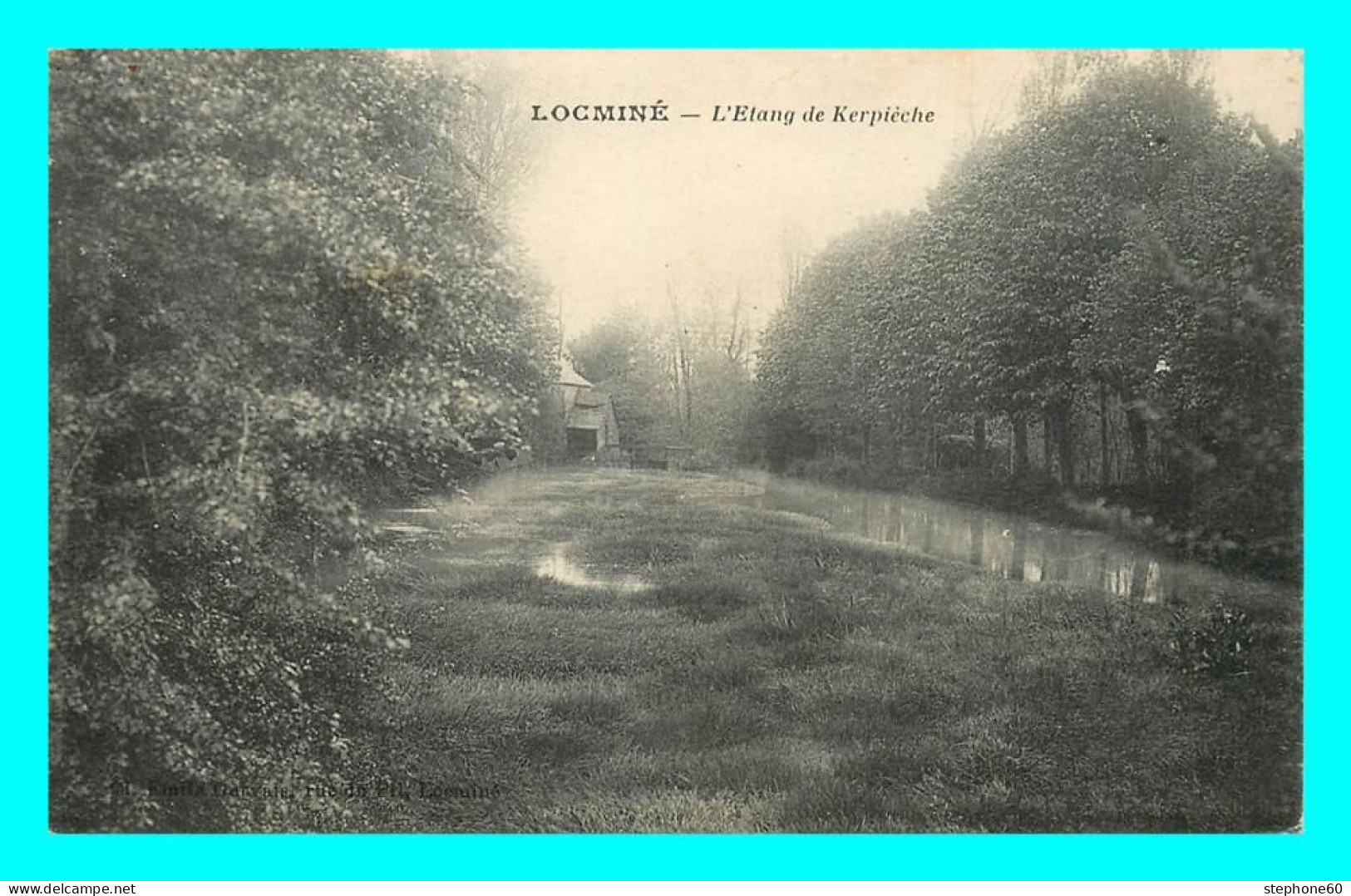 A786 / 105 56 - LOCMINE Etang De Kerpieche - Locmine