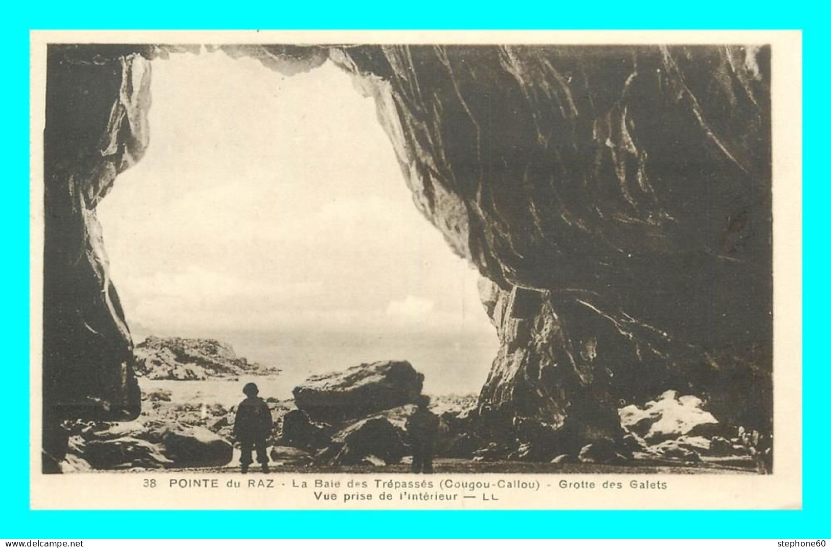 A786 / 437 29 - LA POINTE DU RAZ Baie Des Trépassés Grotte Des Galets - La Pointe Du Raz