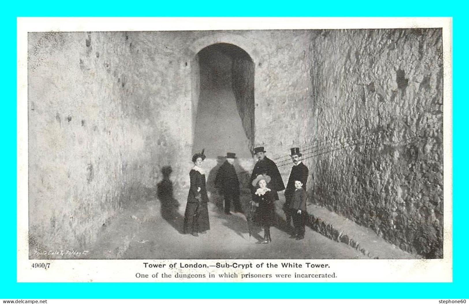 A791 / 079 TOWER OF LONDON Sub Crypt Of The White Tower - Tower Of London