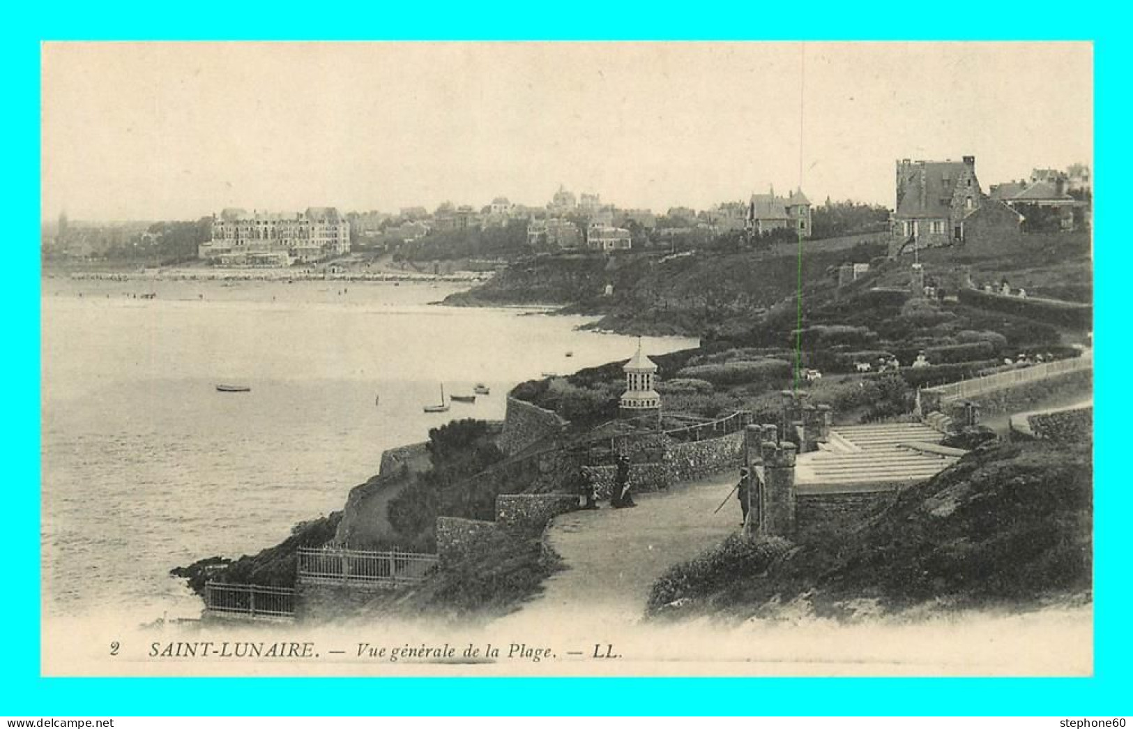 A791 / 207 35 - SAINT LUNAIRE Vue Générale De La Plage - Saint-Lunaire