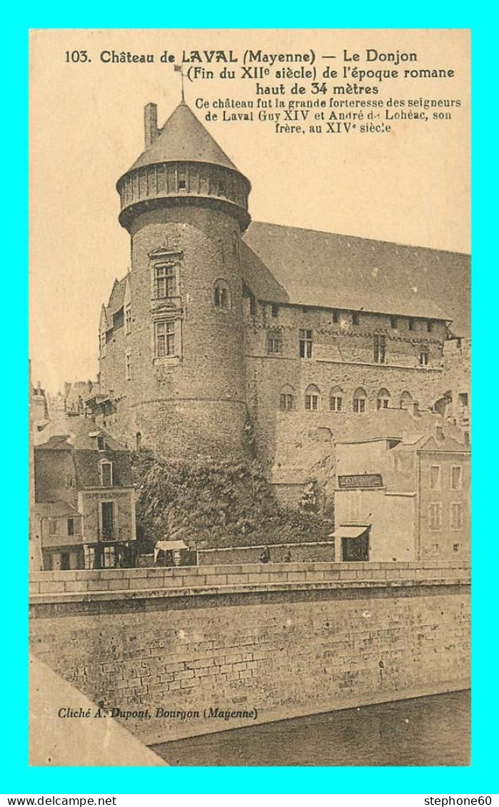 A787 / 551 38 - LAVAL Chateau Donjon - Laval