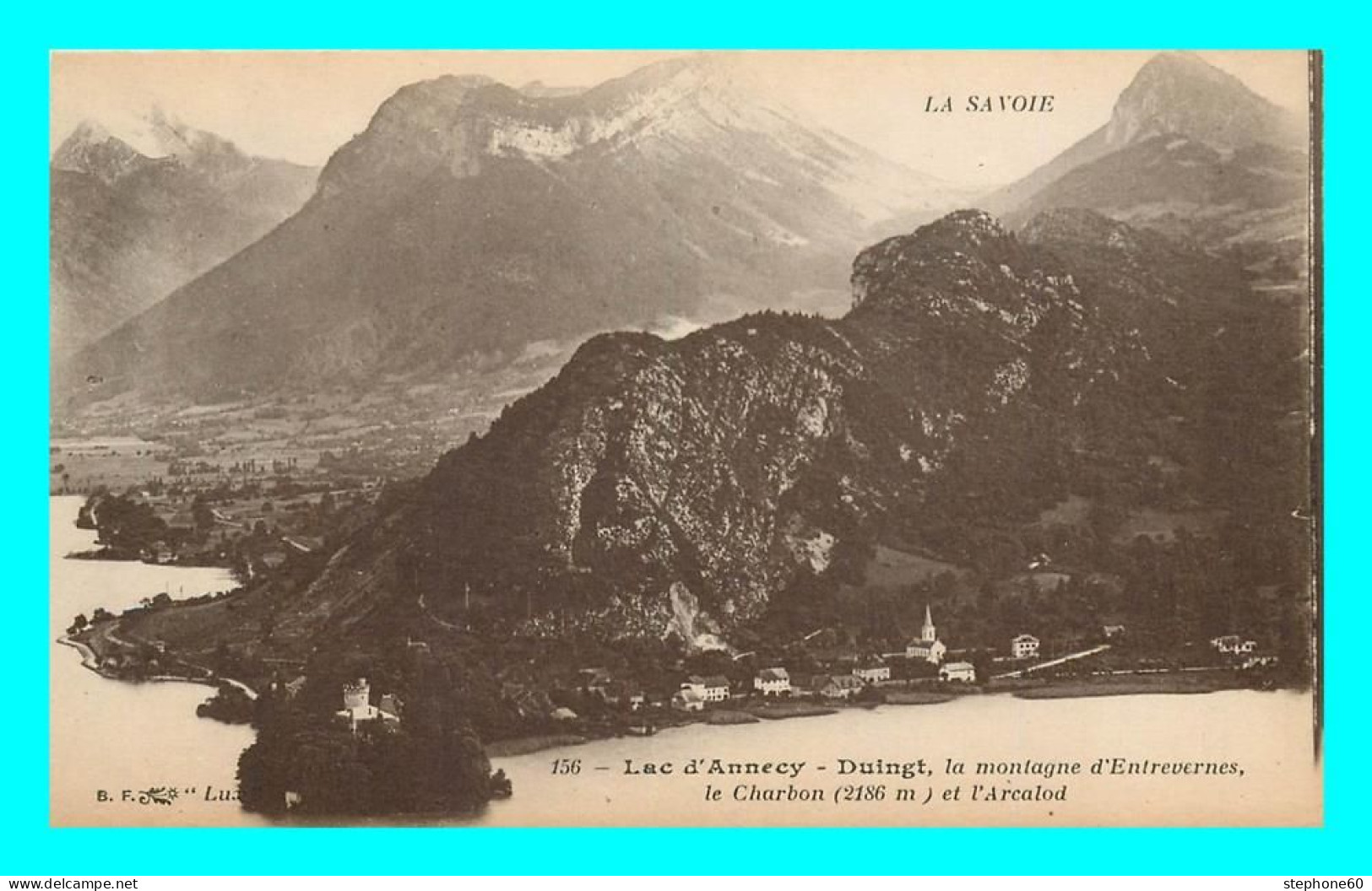 A787 / 273 74 - DUINGT Lac D'Annecy Montagne D'Entrevernes Le Charbon - Duingt