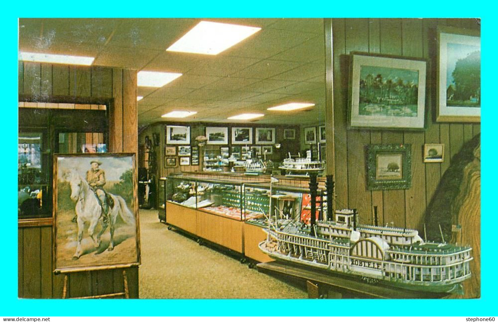 A792 / 263 IOWA Interior Of Buffalo Bill Museum Of Leclaire - Altri & Non Classificati