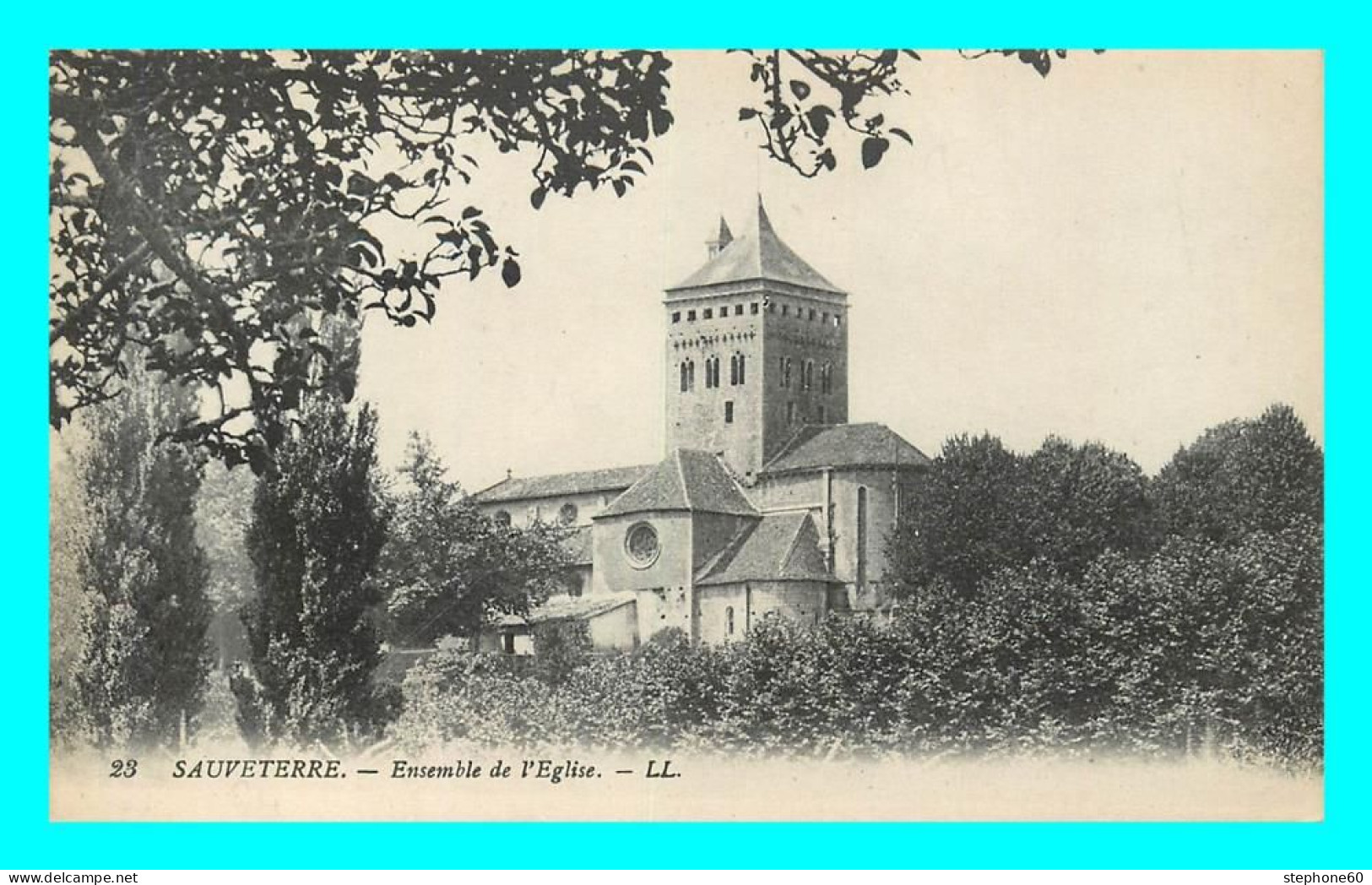 A788 / 153 64 - SAUVETERRE DE BEARN Ensemble De L'Eglise - Sauveterre De Bearn