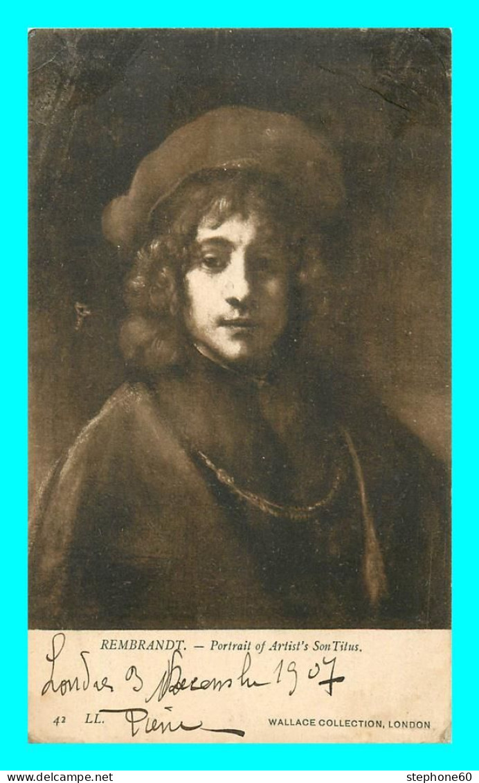 A788 / 599 REMBRANDT Portrait Of Artist's Son Titus - Pintura & Cuadros