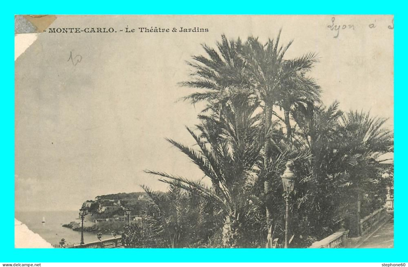 A790 / 037 MONTE CARLO Théatre Et Jardins - Monte-Carlo